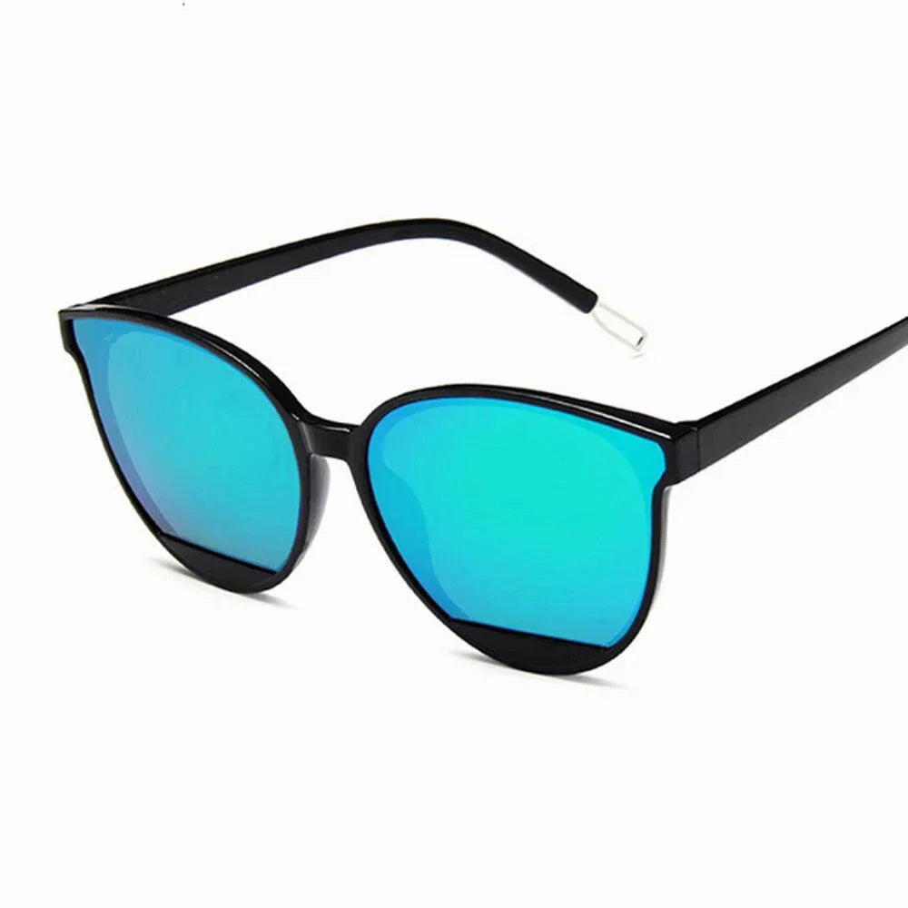 Women Classic Vintage Metal Mirror Sun Glasses UV400