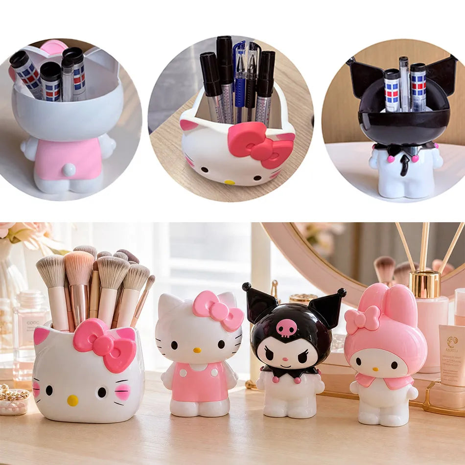 Hello Kitty 3D Figurine Pen Cup & Brush Holder