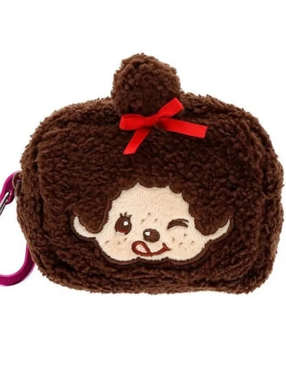 Monchhichi Plush Pendant Key Bag