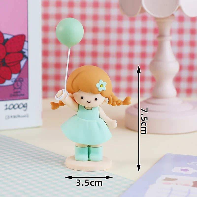 Princess Flower Cake Topper – Happy Birthday Decoration for Girl’s 1st Birthday, Baby Shower & Party Gift Box