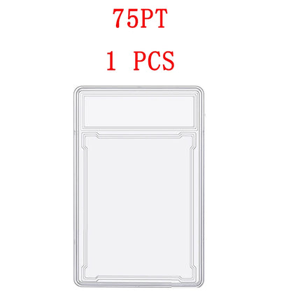 35/55/75/100PT Baseball Star Cards Slab Label Grade Trading Card Sleeves Protector Acrylic Stand Plastic Game PTCG Gift Kids Toy