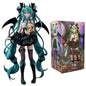Animation Anime Beautiful Girl Hatsune Miku Handmade Devil Hatsune Miku Cat Ear Hatsune Miku Cute Handmade PVC Model Decorations