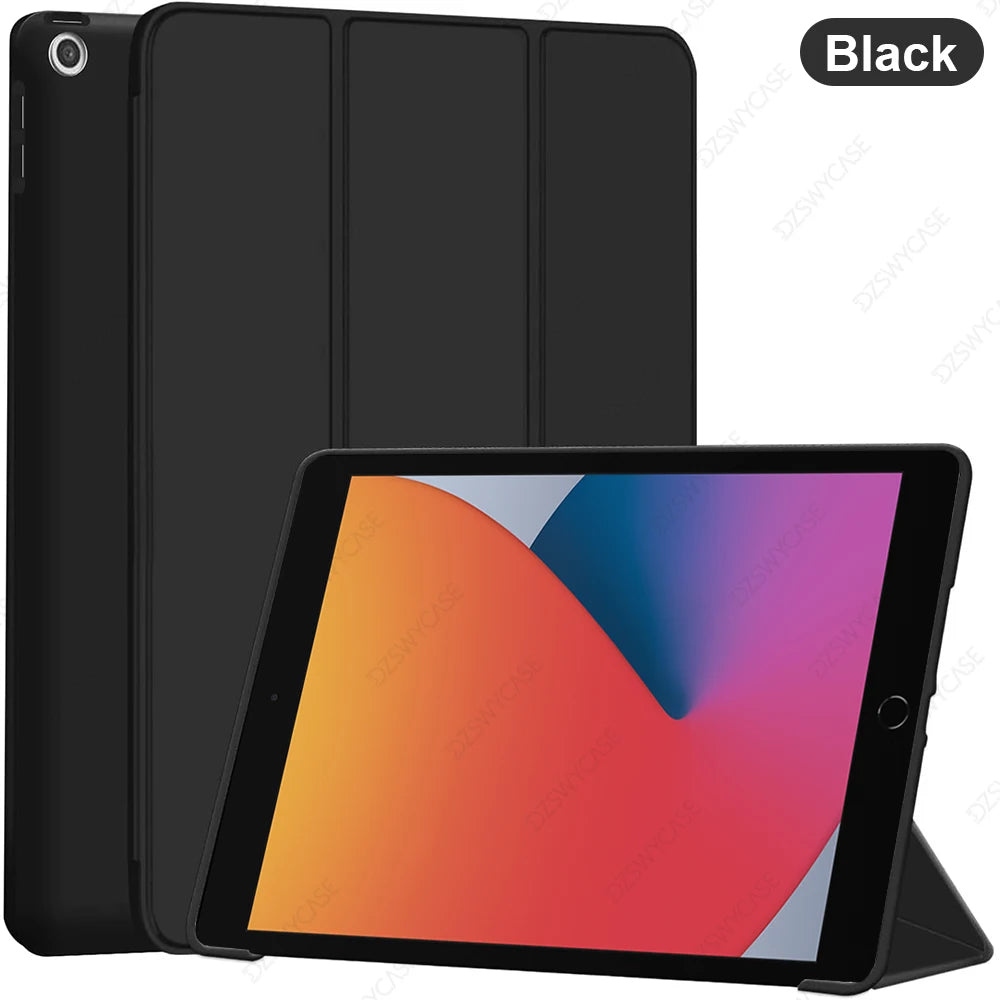 iPad 10.2 Slim Silicone Smart Case (7th–9th Gen)