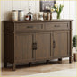 55" Farmhouse Buffet Cabinet – Brown