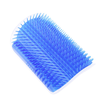 Cat Self Groomer Corner Wall  Brush Comb