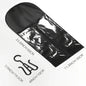1/3pcs Premium Wig Storage Bags with Sturdy Metal Hangers - Black Transparent Design for Multiple Wigs & Hair Extensions