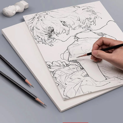 Artist Paper Sketch Paper 25 Sheets A4/A3/8K/16K 160g  for-Graphite, Charcoal, Pencil,Colored Pencil Drawing