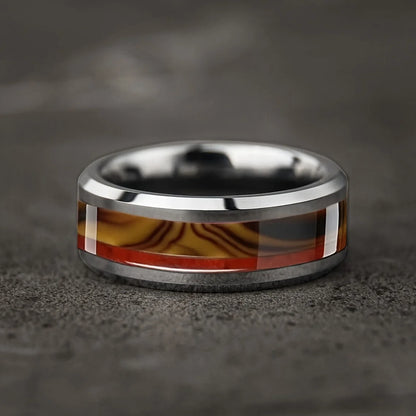 8mm Stainless Steel Ring skull design