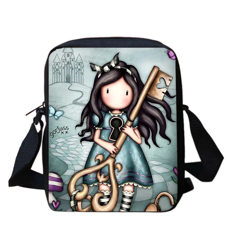 Santoro Gorjuss Insulated Crossbody Tote – Travel & Food Cooler Bag