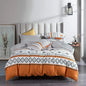 Bohon Paisley Duvet Cover Set Black White Print 3pcs Bedding Sets Luxury Pillow Case Queen and King Size Cotton Bedding Sets