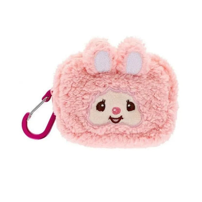 Monchhichi Plush Coin Purse Keychain