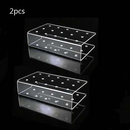 Hole Cake Pop Stand Candy Display Acrylic Stand Clear Durable Candy Stand Baby Shower Wedding Party Birthday Dessert Placement