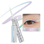Duo chrome Glitter Liquid Eyeliner Waterproof Long-lasting Ultra-Fine Tip Smudge-proof Eye Liner Makeup