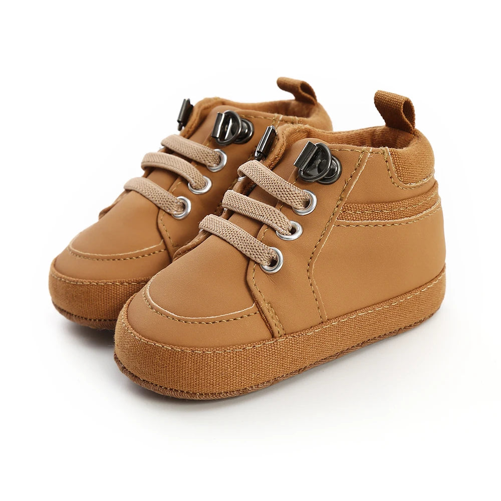 Baby Boy Anti-slip Sneakers PU Leather I
