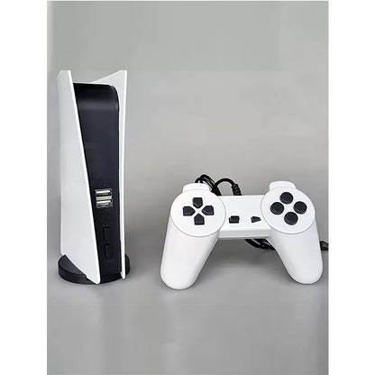 GS5 Retro 8‑Bit Game Console – 200 Games, USB Controllers