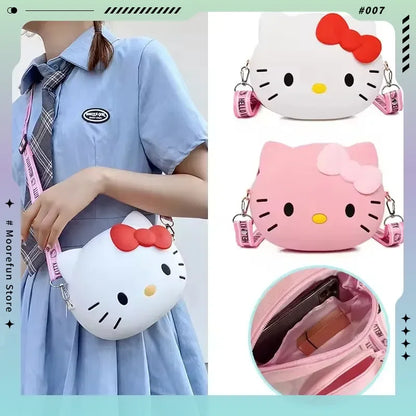 Hello Kitty Mini Crossbody Bag (11cm / 19cm Kawaii Messenger &amp; Phone Purse)