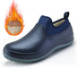 Mens Kitchen Working Shoes Non-slip Waterproof Chef Shoes Casual Unisex Work Shoes Water Shoes Rain Cotton Boots Plus Size 35-47