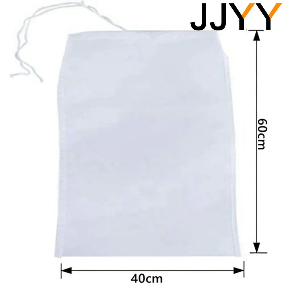 Filter Bag for Brewing Malt Boiling Wort Mash Strainer Tool Mesh Nylon Food Strainer Bag Nut Milk Juice Filte