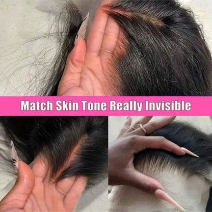 28" Ready‑To‑Go Glueless HD Lace Wig (13×4 / 13×6 · Bone Straight · Brazilian Human Hair)
