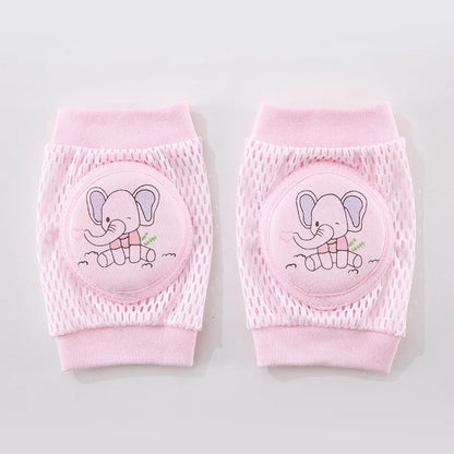 Baby Accessories Knee Pads Safety Boy Girl Kids Crawling Gaiter Toddler Slip Protector Infant Animal Monkey Tiger Dino Elephant