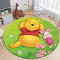 Winnie the Pooh Cute Cartoon Print Round Carpet.Bedroom,Balcony,Entry Door,Sofa,Chair Non-slip Mat.Gift,Picnic,Home Decorat,Rug