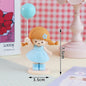 Princess Flower Cake Topper – Happy Birthday Decoration for Girl’s 1st Birthday, Baby Shower & Party Gift Box