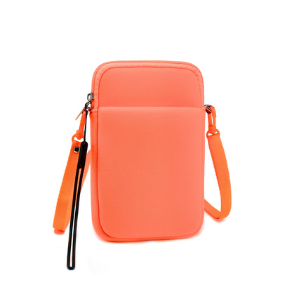 Diagonal cross mobile phone storage bag, mobile miscellaneous bag, coin purse, key bag, card bag, lightweight and suitable for t