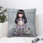 Santoro Gorjuss Plush Pillow Cover – Double‑Sided Decorative Cushion Case