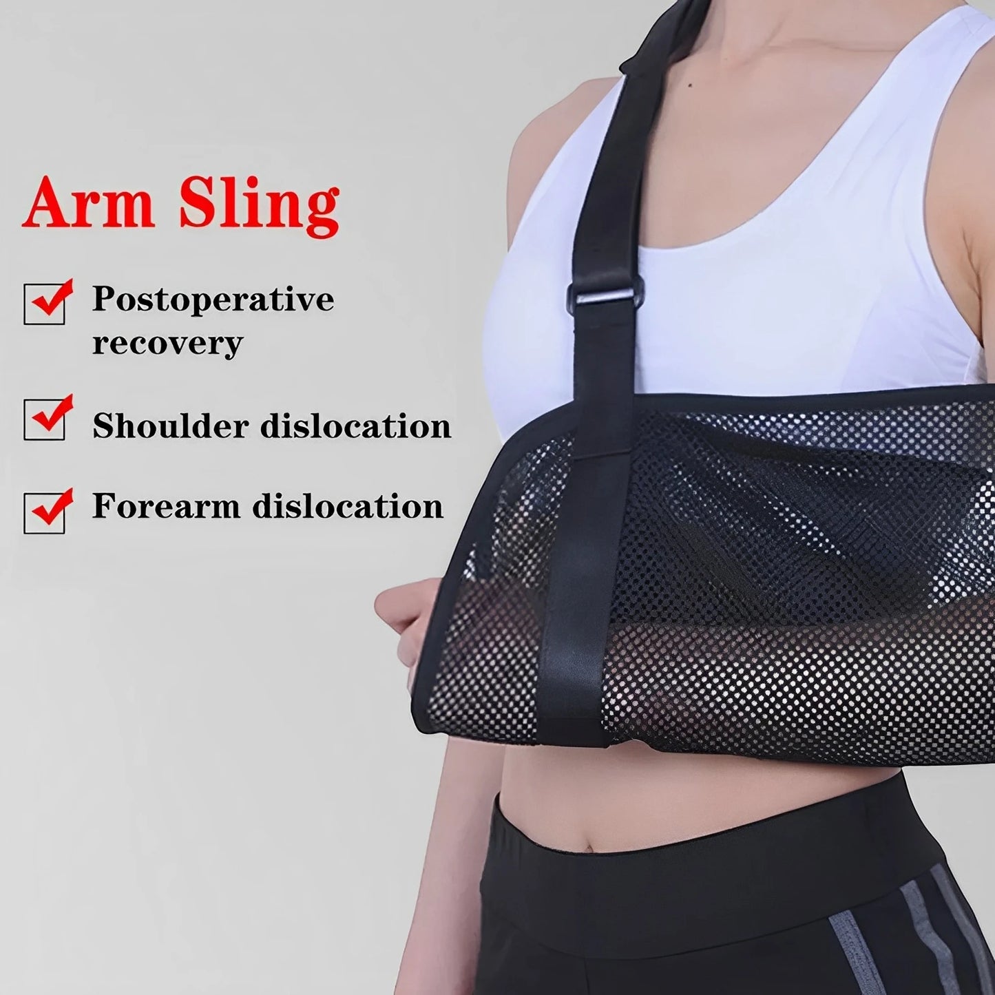 Breathable Mesh Arm Sling Support