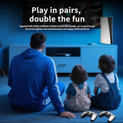 RS5 TV Game Console Dual Stick Wireless Controller Game 20000+64GB Double Joystick 4K Retro Suitable for PC, Android, TV GAME