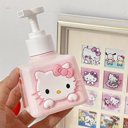 Hello Kitty Inspired Kawaii Squeeze Bottles (Leakproof Travel Toiletry Containers)
