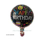New 10 Inch Round Love Shape English Aluminum Film Balloon New Year's Birthday Valentine's Day Party Wedding Room Decoration