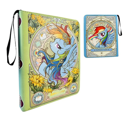My Little Pony Double‑Zipper Card Album Binder
