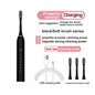 Ultrasonic Electric Toothbrush Set (Smart Sonic, Waterproof, Adult Deep‑Cleaning Modes)
