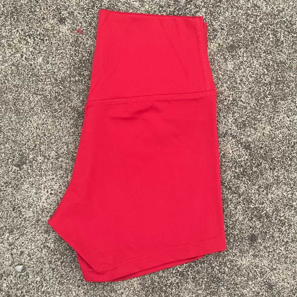 Women’s High‑Waist Sports Shorts (Slim Fit, Butt‑Lift, Yoga &amp; Gym)