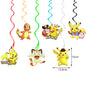 Pikachu Birthday Party Decoration Set (Backdrop · Balloons · Tableware · Kids Party Kit)