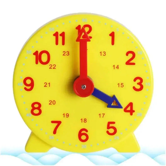 Early Education Time Teaching Clock-  Learning Resources  Age 4+ Kids