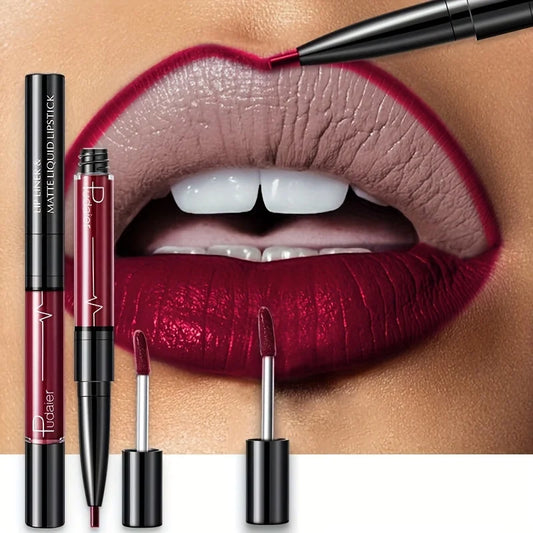 Ultra-Precise Waterproof Lip Liner with High Pigment, Smooth, Sweatproof, Long-Lasting Wear