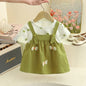 Baby Girl Polka Dot Dress – Summer Outfit with 3D Bow, Sweet Birthday Party Dress for Toddlers