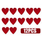 delete  12pcs Heart Shape Reflective Car Stickers Night Warning Mark Reflective Tape Stickers Decoration Decal Car Accessories