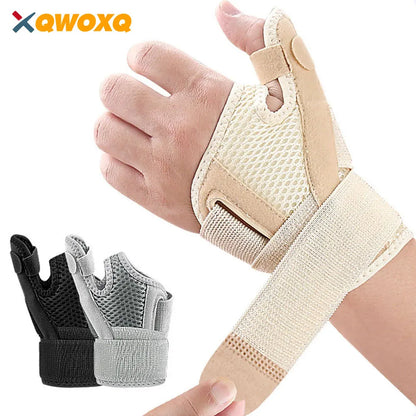 Thumb Spica Splint – Wrist & Thumb Stabilizer Brace for Carpal Tunnel, Tendonitis & Pain Relief (Left or Right)