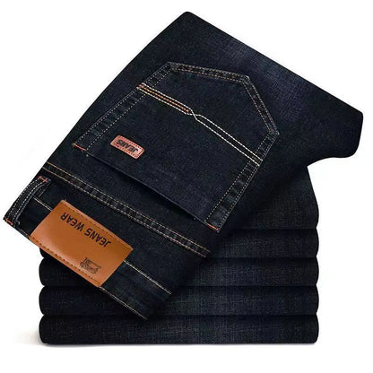&nbsp;Men’s Fashion Business Jeans (Casual Stretch Slim Straight Pants)
