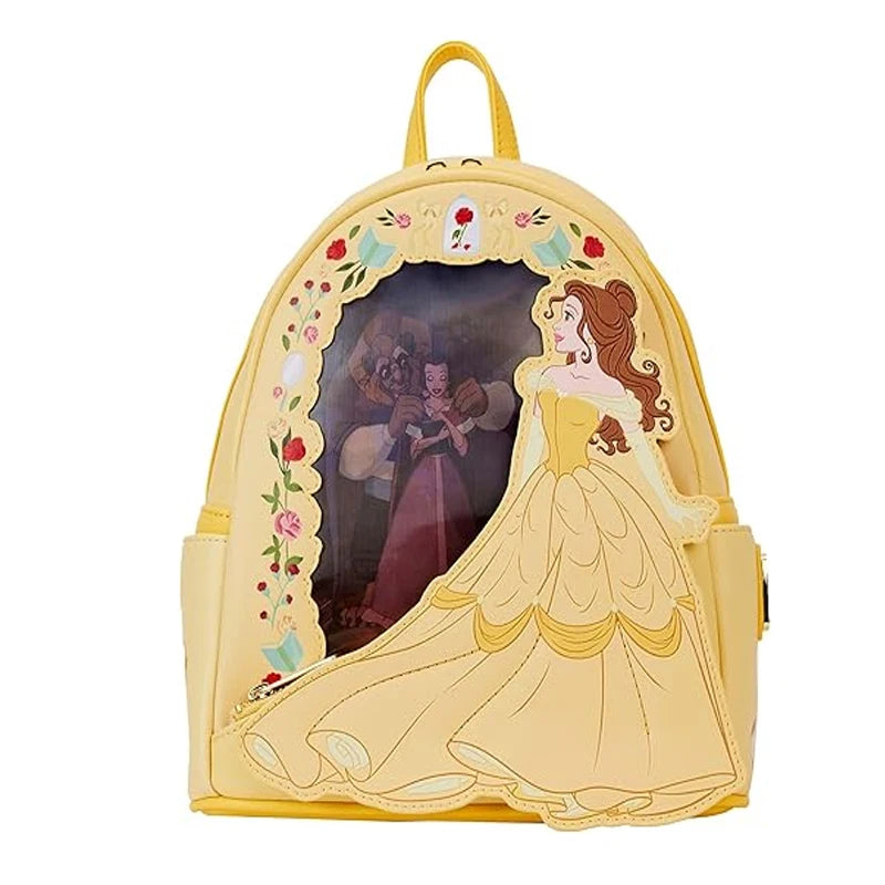 Loungefly Princess Colored Glass Mini Backpack & Wallet