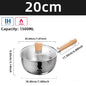 Professional Stainless Steel Saucepan with Lid