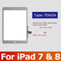 iPad 10.2 LCD Touch Display Assembly (7th–9th Gen)