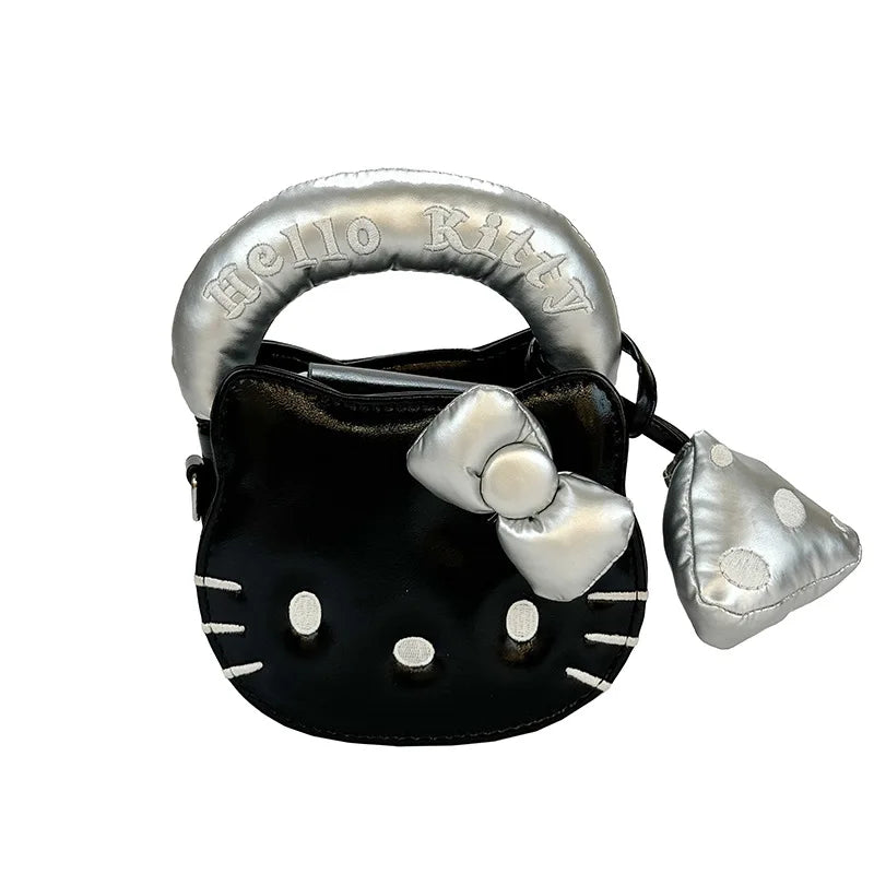 Hello Kitty PU Mini Crossbody Handbag (Luxury‑Style Cartoon Purse)
