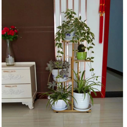 Iron Plant Stand – Multi‑Tier Display Rack
