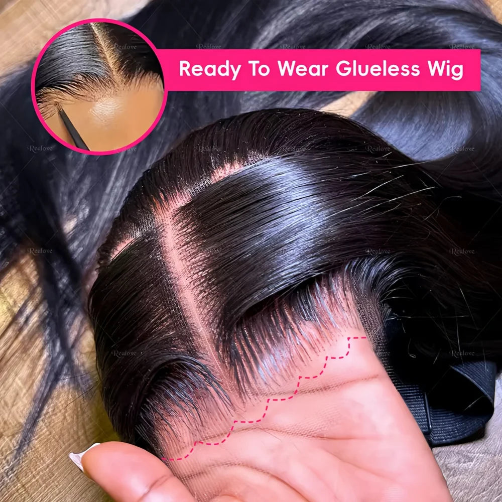 Glueless Bone Straight HD Lace Wig (4×4 / 5×5 / 13×4 / 13×6 Options)