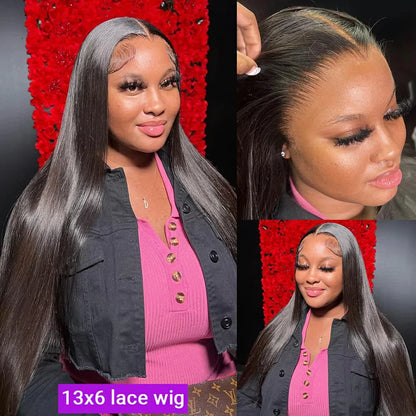 Glueless Bone Straight HD Lace Wig (4×4 / 5×5 / 13×4 / 13×6 Options)