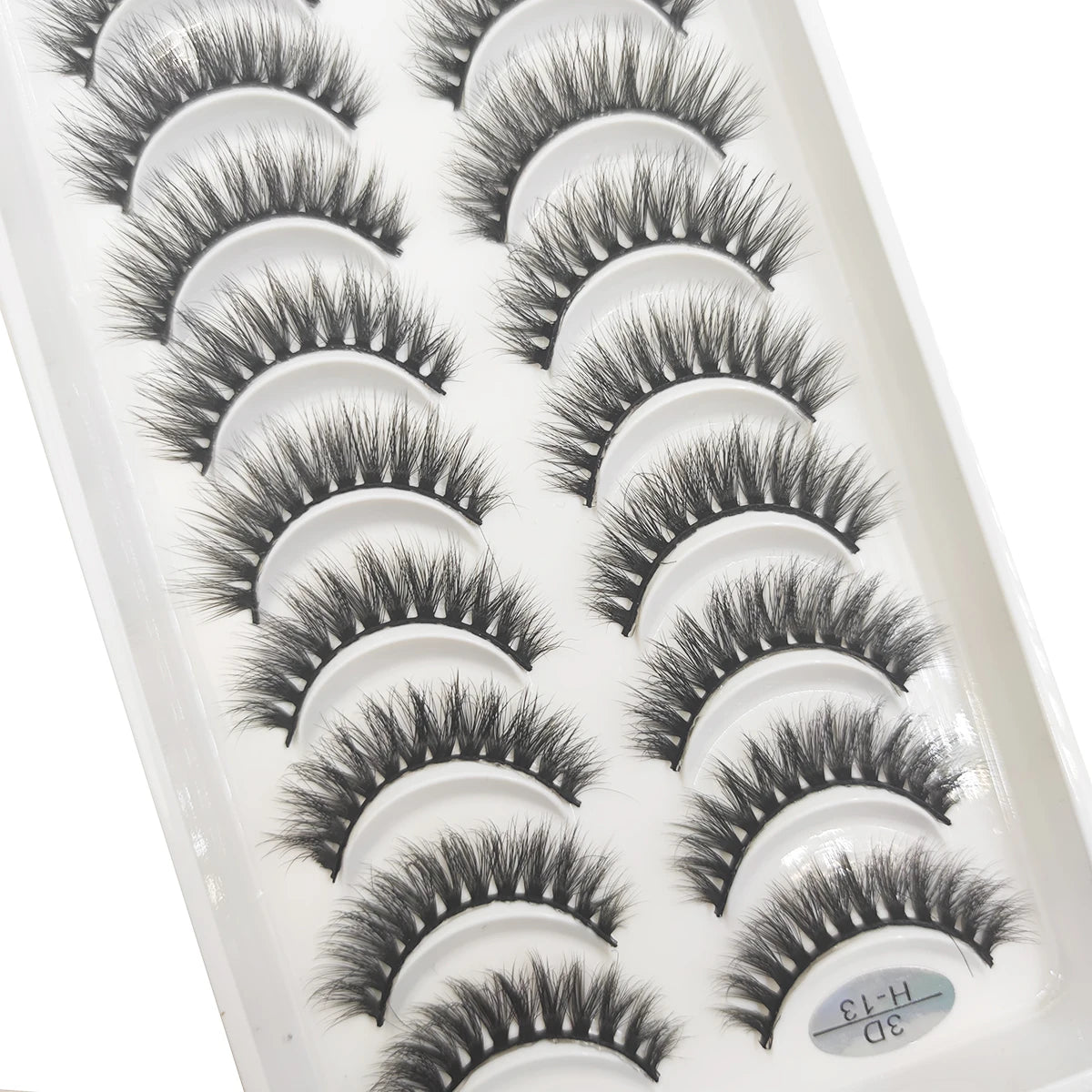 10 Pairs of Natural 3D Mink Lashes